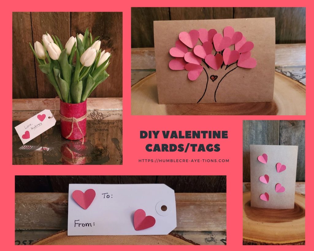 DIY Valentine cards and tags