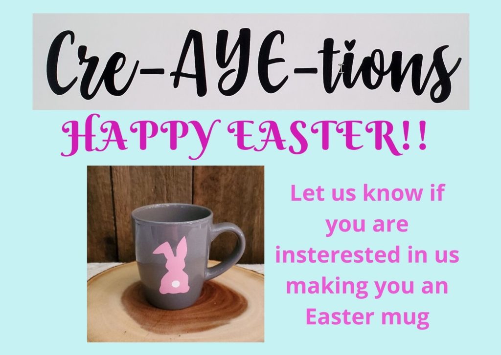 DIY Easter mug