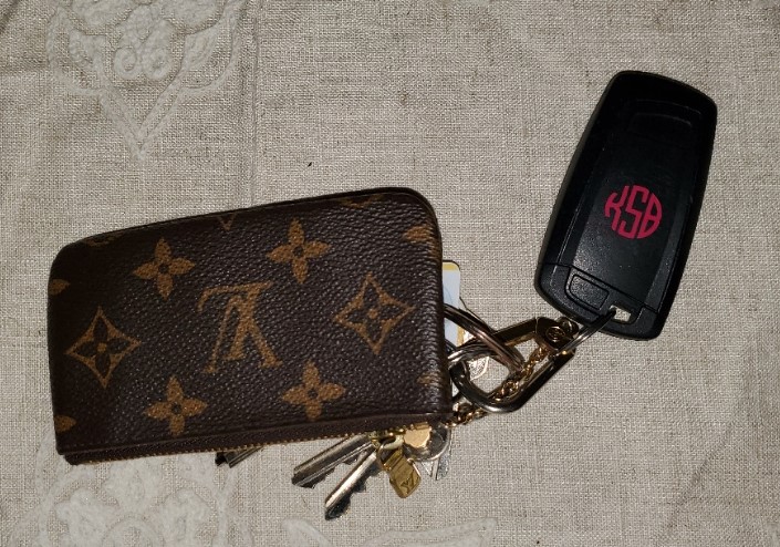 key fob monogram