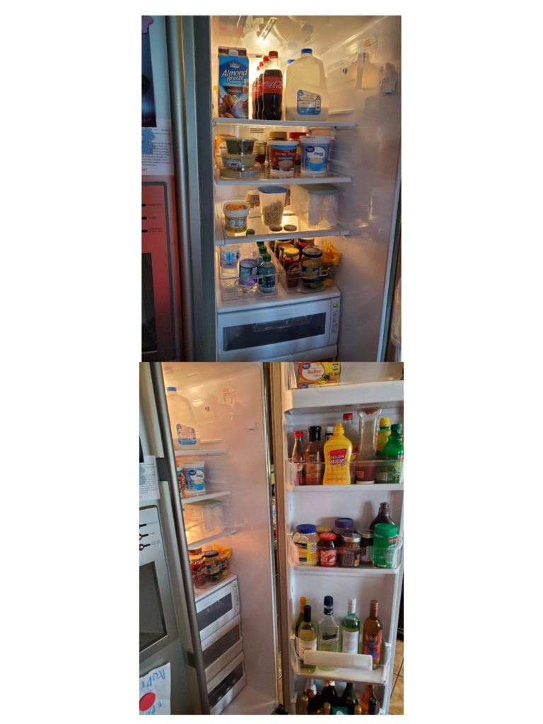 Refrigerator cleaned