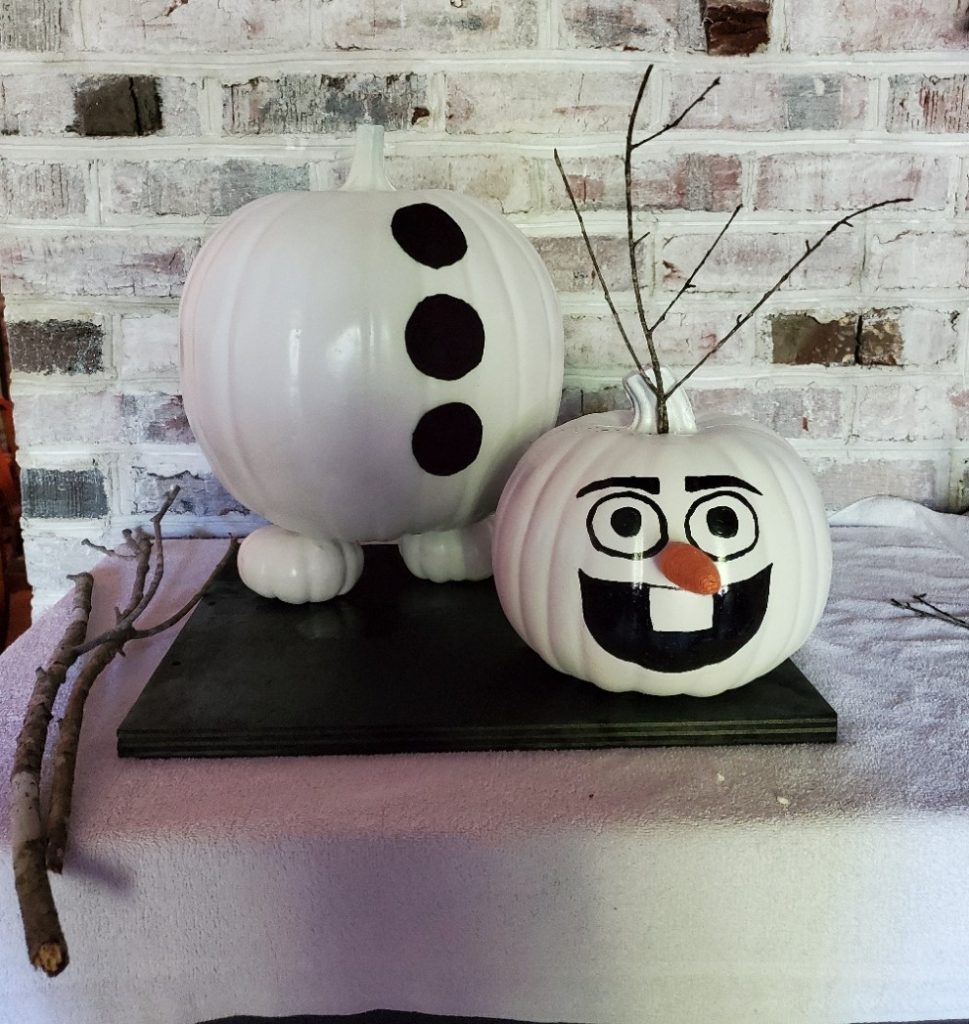 Olaf pumpkin
