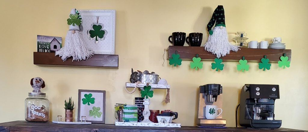 St. Patrick's Day decor