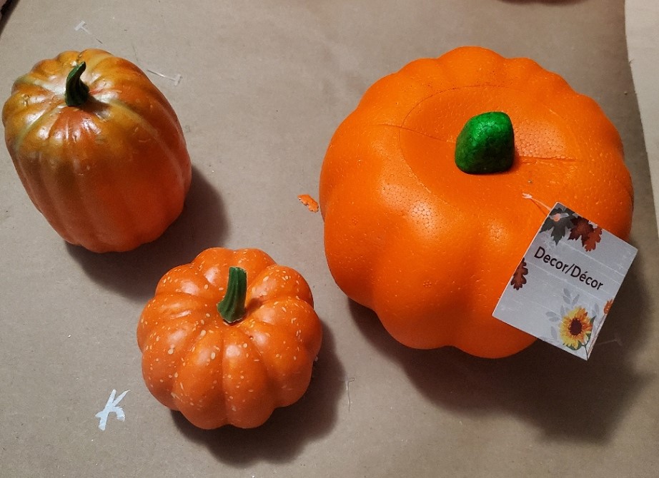 Dollar Tree pumpkins